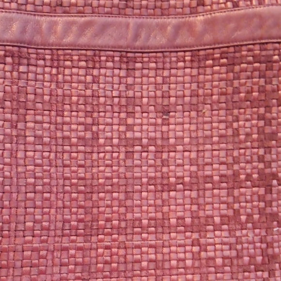 Bottega Veneta Burgundy Woven Heeled Boots - Picture 6 of 6